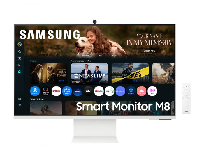 Монітор Samsung 32"S32FM803 2xHDMI, USB, Bluetooth, MM, VA, 3840x2160, 4ms