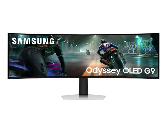 Монітор Samsung 48.7"Odyssey G9 49DG910 HDMI, DP, USB, USB-C, OLED, 5120x1440, 32:9, 144Hz, 0.3ms, CURVED