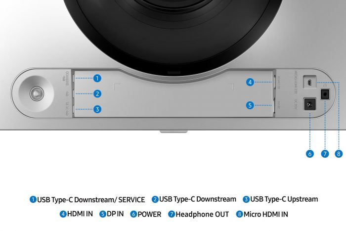 Монітор Samsung 48.7"Odyssey G9 49DG910 HDMI, DP, USB, USB-C, OLED, 5120x1440, 32:9, 144Hz, 0.3ms, CURVED