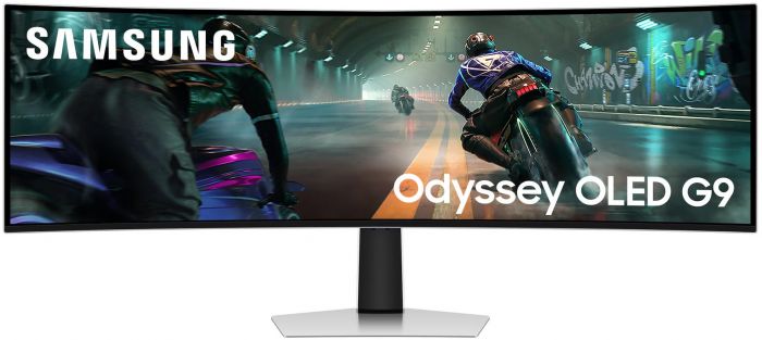 Монітор Samsung 48.7"Odyssey G9 49DG910 HDMI, DP, USB, USB-C, OLED, 5120x1440, 32:9, 144Hz, 0.3ms, CURVED