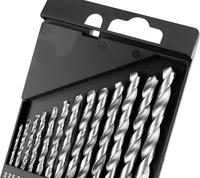 Набір свердел по металу GRAPHITE HSS HSS-G 2-8мм кейс 13шт