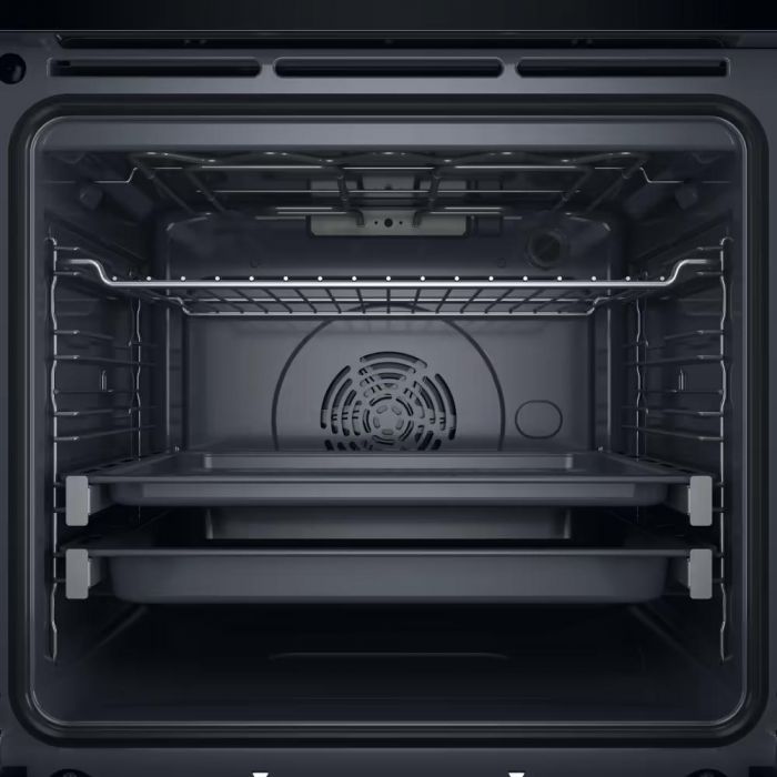 Духова шафа Whirlpool електрична, 73л, A+, дисплей, конвекція, телескопічні напрямні, чорний