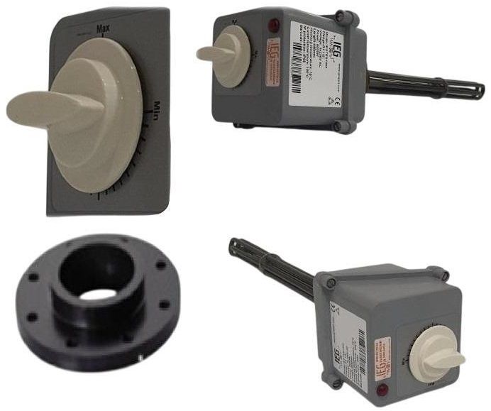 Електричний нагрівальний елемент TESY ACS Heating Element with TR 3kW L290 3кВт 6/4" термостат фланец гумова прокладка