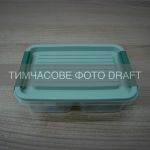 Контейнер двосекційний для зберігання харчових продуктів ARDESTO Fresh 2х0.25л, пластик, прямокутна, зелений