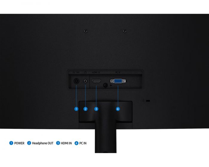 Монітор Samsung 27" S27D390 D-Sub, HDMI, VA, 100Hz, 4ms, CURVED