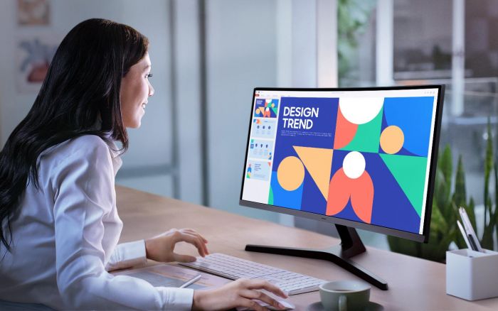 Монітор Samsung 27" S27D390 D-Sub, HDMI, VA, 100Hz, 4ms, CURVED