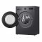 Пральна машина LG фронтальна, 7кг, 1200, A, 44см, дисплей, пара, інвертор, чорний