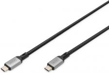 Кабель DIGITUS USB 4.0 (Type-C/Type-C) 3м, чорний