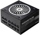 Блок живлення CHIEFTEC PowerUP  (650W), >90%, 80+ Gold, 120мм, 1xMB 24pin(20+4), 2xCPU 8pin(4+4), 3xMolex, 9xSATA, 2xPCIe 8pin(6+2), Fully Modular