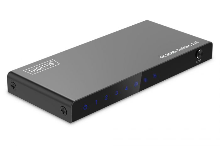 Відеосплітер DIGITUS HDMI (INx1 - OUTx4), 4K