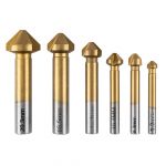 Набір свердел конічних для фрезування GRAPHITE TiN 6.3-20.5мм кейс 6шт