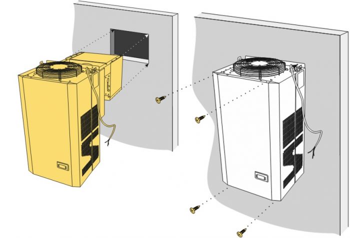 Моноблок холодильний Snaige -15°C to -25°C, 1730W