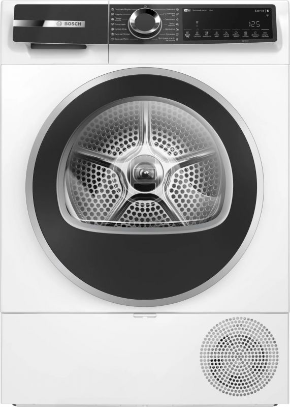 Сушильна машина Bosch тепловий насос, 10кг, A++, 61см, дисплей, білий