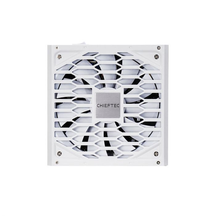 Блок живлення CHIEFTEC Vega M  (750W), >90%, 80+ Gold, 135мм FDB, 1xMB 24pin(20+4), 2xCPU 8pin(4+4), 3xMolex, 6xSATA, 4xPCIe 8pin(6+2), 1xPCIe GEN5 16pin, Fully Modular, White