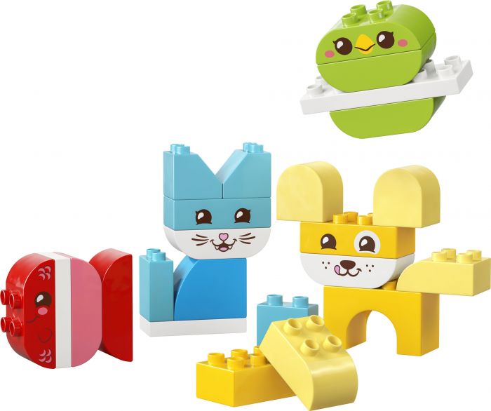 Конструктор LEGO DUPLO My First Чарівні творчі домашні улюбленці 3 в 1