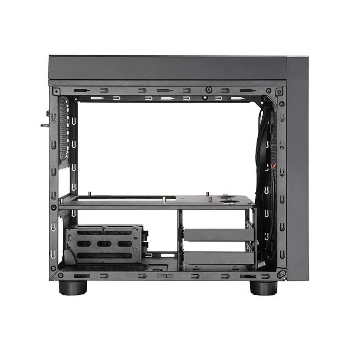 Корпус CHIEFTEC The Cube CI-03B, без БЖ, 2xUSB3.0, 1xUSB3.2 Gen2 Type-C, 1x200мм HDB, VGA 335мм, LCS ready, mATX, чорний