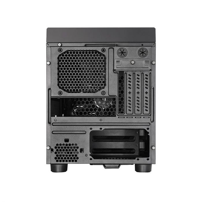 Корпус CHIEFTEC The Cube CI-03B, без БЖ, 2xUSB3.0, 1xUSB3.2 Gen2 Type-C, 1x200мм HDB, VGA 335мм, LCS ready, mATX, чорний