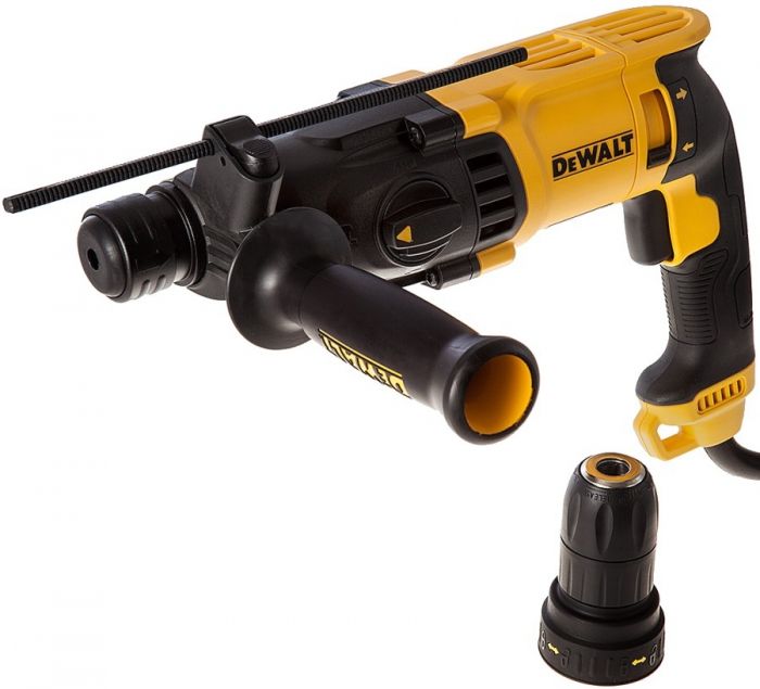 Перфоратор DeWalt SDS-Plus 800Вт 2.8Дж 0-5540уд/хв 0-1500об/хв 3 режими кейс 3кг
