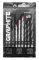 Набір свердл GRAPHITE по металу, цеглі: 5-6, 8, 9шт