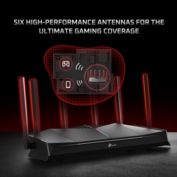 Маршрутизатор TP-LINK Archer GE400 BE6500, 3xGE LAN, 1x2.5GE LAN, 1x2.5GE WAN, 1xUSB3.0 MESH