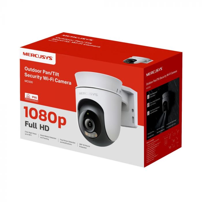 IP-Камера MERCUSYS MC500 FHD N300 microSD motion detection, зовнішня
