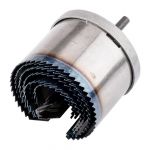 Коронки по дереву GRAPHITE загартовані зубці 26-63х50мм 7шт