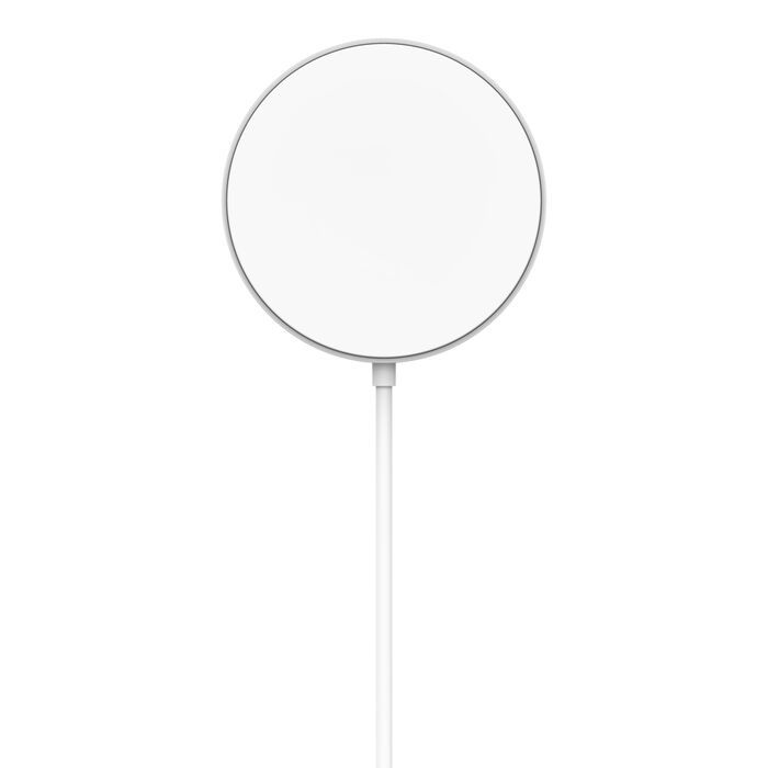 Зарядний пристрій бездротовий Belkin UltraCharge Magnetic Kickstand 15Вт, білий