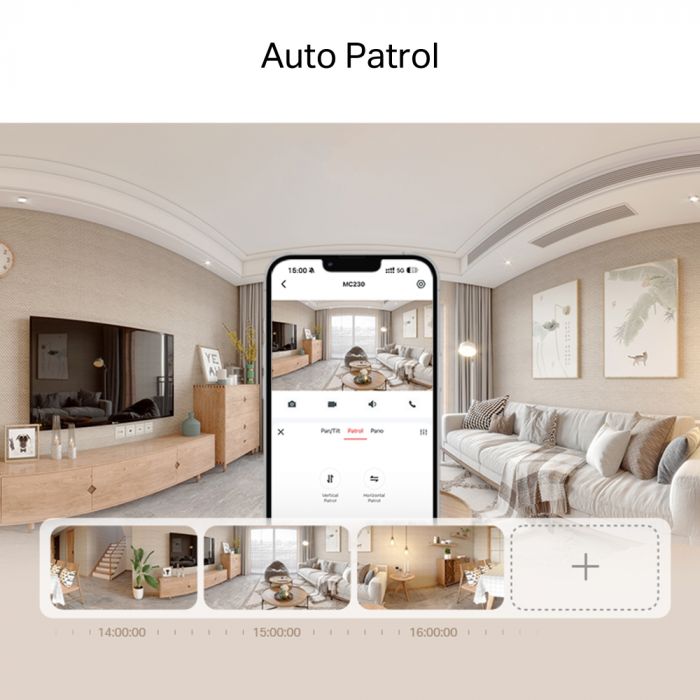 IP-Камера MERCUSYS MC230 5MP N300 microSD motion detection. AI