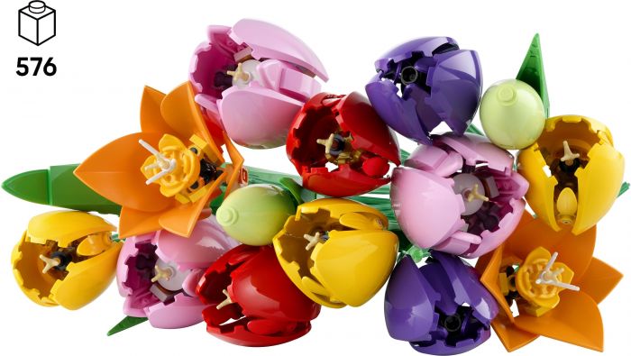 Конструктор LEGO Botanicals Букет тюльпанів