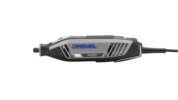 Шліфмашина шліфувально-гравірувальна Dremel 4250 6-128 Platinum+ 175В 5000-35000об/хв 128 насадок + 6 приставок 3.78кг