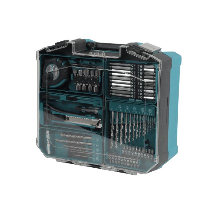 Шурупокрут-дриль ударний акумуляторний Konner&Sohnen KS ID20V-60 KIT 74 18В 1х2А·год 60Нм 0-450·0-1900об/хв LED-світло ЗП набір свердл і біт 74шт кейс 4.3кг