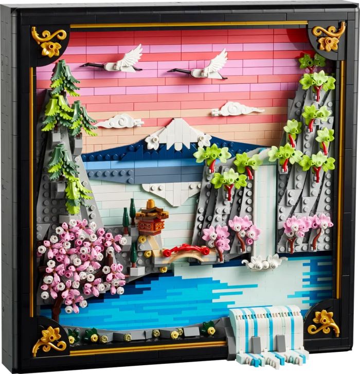 Конструктор LEGO ART Японський пейзаж із цвітом сакури