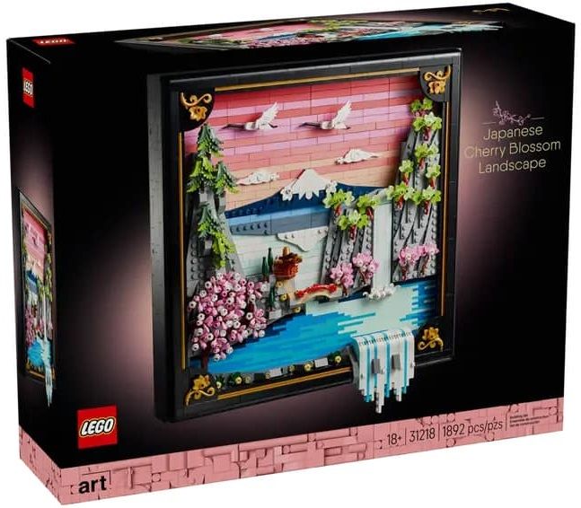 Конструктор LEGO ART Японський пейзаж із цвітом сакури