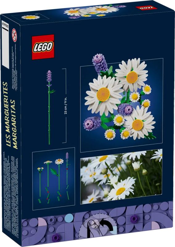 Конструктор LEGO Botanicals Ромашки