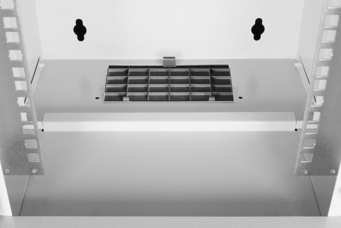 Шафа DIGITUS 10", 6U, SOHO PRO, скляні двері, 315x300 мм, 30кг максимально, сіра