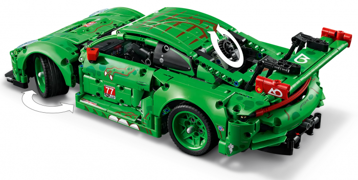 Конструктор LEGO Technic Автомобіль Porsche 911 GT3 R REXY AO Racing
