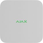 Мережевий відеореєстратор Ajax NVR DC white, 8 каналів, 12V, білий