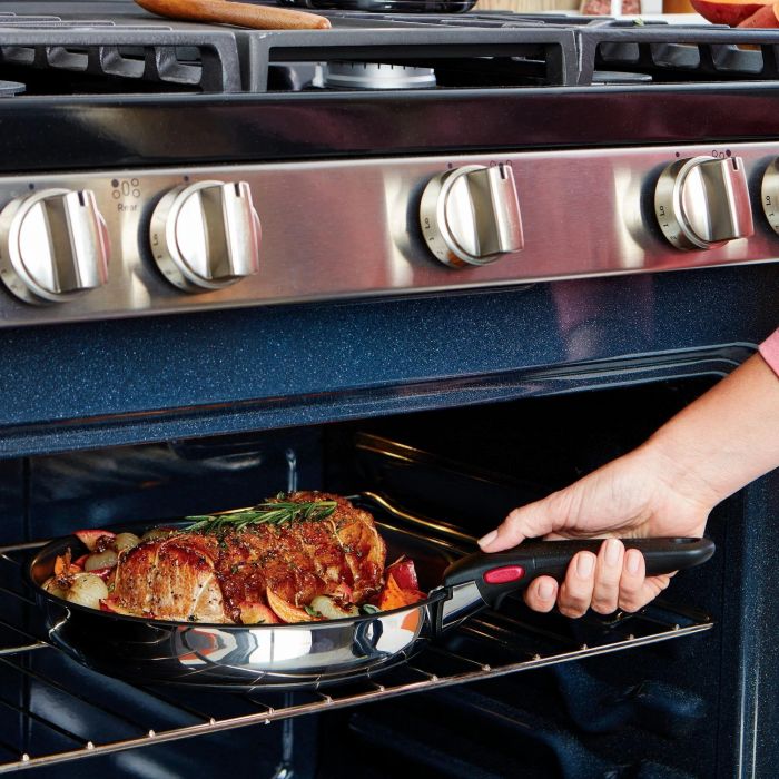 Набір посуду Tefal Ingenio Cook Eat, 4предмети, нержавіюча сталь, бакеліт, сталевий