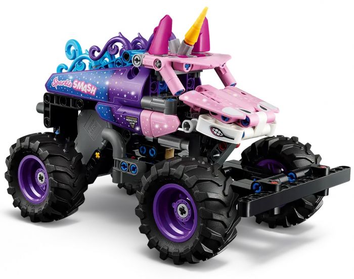 Конструктор LEGO Technic Monster Jam™ Sparkle Smash™ із функцією «Pull-Back»