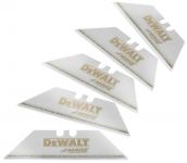 Леза трапецеподібні DeWALT Carbide запасні 62мм 5шт