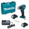 Шурупокрут-дриль акумуляторний Makita DF332DWYE 10.8В 2х1.5А·год 21·35Нм 0-450·0-1500об/хв ЗП кейс 0.86кг