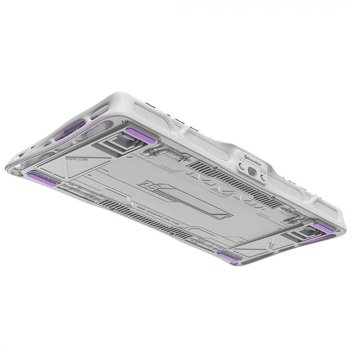 Клавіатура механічна GravaStar Mercury V75 80keys, Magnetic Jade Pro, 8K, USB-A, RGB, Mecha Gray