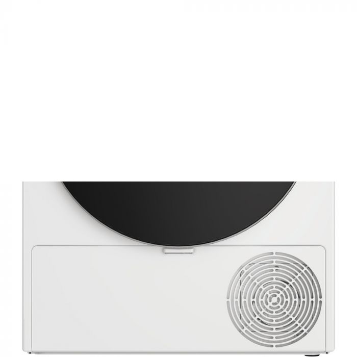 Сушильна машина Whirlpool тепловий насос, 8кг, A++, 54,5см, дисплей, люк чорний, білий
