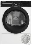 Сушильна машина Whirlpool тепловий насос, 7кг, A+++, 54,3см, дисплей, інвертор, люк чорний, білий
