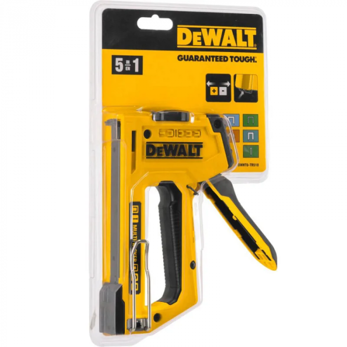 Степлер DeWALT MULTI TACKER 5в1 6-14мм тип скоб A, G, H 12, 15мм тип цвяхів J