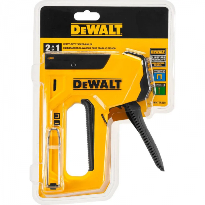 Степлер DeWALT Heavy Duty 6-14мм тип скоб G 12, 15мм тип цвяхів J
