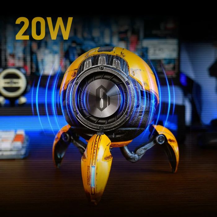 Акустична система Gravastar Mars Pro 2 Battle-Worn, Zinc Alloy body, BT/3.5мм, 20ВТ, жовтий