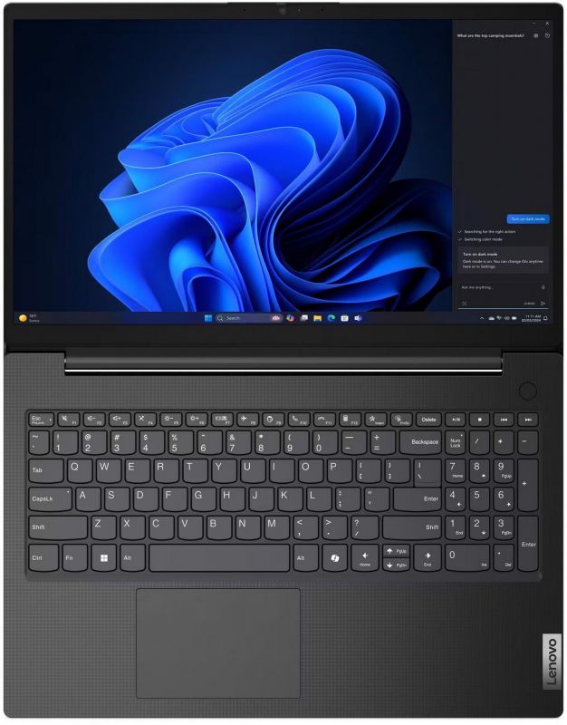 Ноутбук Lenovo V15-G5 15.6" FHD IPS AG, Intel i3-1315U, 8GB, F512GB, UMA, DOS, чорний