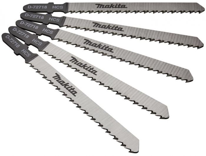 Пильне полотно Makita D-72718 для лобзика HCS по дереву гладке розпилювання B-11 (T101B) (D-72718)