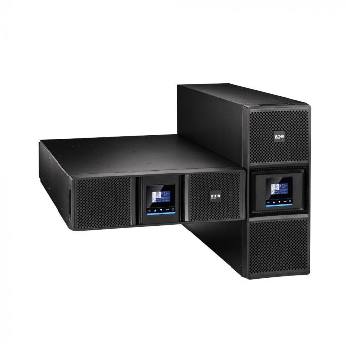 Джерело безперебійного живлення Eaton 9SX, 6000VA/6000W, RT3U, LCD, USB, RS232, 8xC13, 2xC19